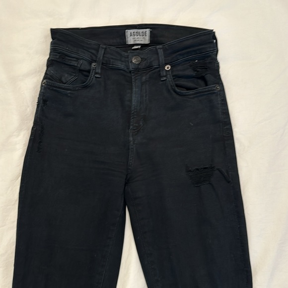 Agolde - Sophie Hi Rise Skinny in Ruthless size 24 - Picture 2 of 3